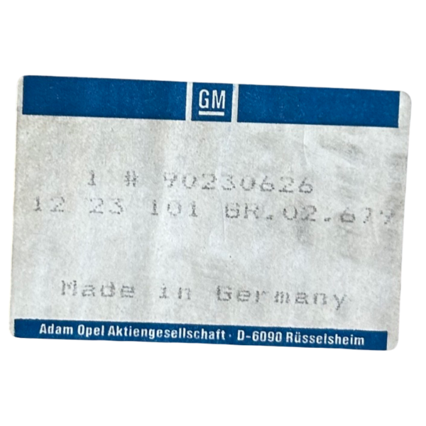 Opel GM Senator Monza Rücklicht Rückleuchte hinten Rechts Neu 90230626