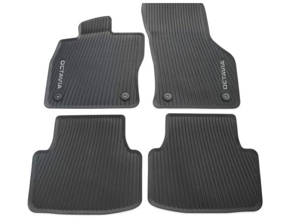 Škoda Octavia IV Combi Set Kofferraumwanne + Gummifußmatten 5E7061162A+5E4061500