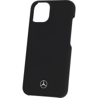 Mercedes-Benz Hülle für iPhone® 14 schwarz, Polycarbonat Mikrofaser Handyhülle