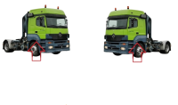 Mercedes Benz Atego Actros Blinkleuchte Blinker A9418201021