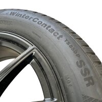 1xKomplettrad Mercedes-Benz 6,5Jx18 ET44 A2474012600 mit Continental WinterContact TS 850 P SSR MOE 215/60 R18 98H Runflat DOT 4222