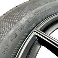1xKomplettrad Mercedes-Benz 6,5Jx18 ET44 A2474012600 mit Continental WinterContact TS 850 P SSR MOE 215/60 R18 98H Runflat DOT 4222