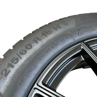 1xKomplettrad Mercedes-Benz 6,5Jx18 ET44 A2474012600 mit Continental WinterContact TS 850 P SSR MOE 215/60 R18 98H Runflat DOT 4222