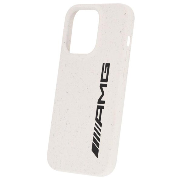 Mercedes-Benz AMG Hülle für iPhone® 14 Pro weiß Polyester
