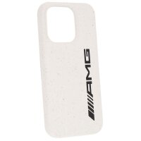 Mercedes-Benz AMG Hülle für iPhone® 14 Pro weiß Polyester