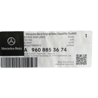Mercedes Benz Rahmenabdeckung Nebelscheinwerfer Links A9608853674