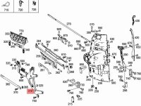 Mercedes Benz Halterung Stoßstange vorne links A9608801065