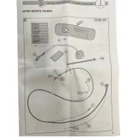 Opel GM Rückfahrkamera Kamera Fahrtrichtung Rear View Camera 13391275