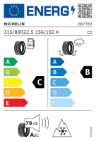Michelin X Works HD Z 315/80 R22.5 156K LKW-Reifen für Baustelle und Straße