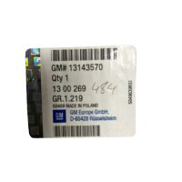 Opel Astra H Zafira B Wasserkühler Motorkühlung 13143570