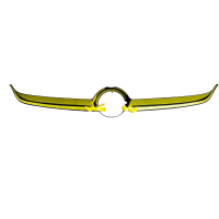 Corsa E Farbige Grillspange Zierleiste für Kühlergril 39001397