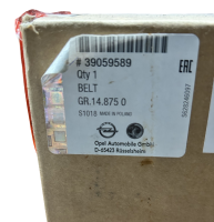 Opel Astra K Sicherheitsgurt Gurt hinten links 39059589