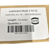 Harting Ladekabel Ladekabel Typ 2 7,5m 08914090106A0