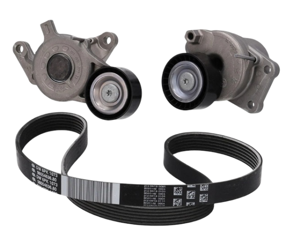Opel Peugeot Keilrippenriemensatz  Keilriemenspanner 1687977080