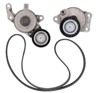 Opel Peugeot Keilrippenriemensatz  Keilriemenspanner 1687977080