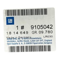 Gehäuse Lüftdüse Gitter Luftdusche außen rechts anthrazit Opel Omega B 9105042