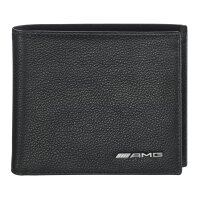 Mercedes-Benz AMG Geldbörse schwarz, Rindleder