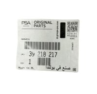 Opel Corsa PSA Kabelbaum für die Heckstoßstange Einparkhilfe 39218217