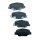 Original Opel Insignia B Bremsbeläge Bremsbelagsatz vorne 1680880280