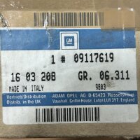 Radlagersatz Radlager mit Radnabe Astra G Zafira A Vorne links rechts 09117619
