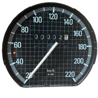 Tachometer Tacho 200 km/h Opel Kadett E Ascona C 1260289 09973626