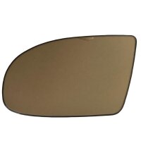 Spiegelglas Außenspiegel Trägerplatte links...