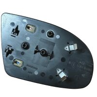 Spiegelglas Außenspiegel Trägerplatte links Opel Corsa B Tigra A 008082349