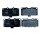 Nissan Subaru Impreza Bremsbeläge Bremsbelagsatz vorne 26296FE090