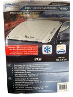 150cm x 70cm PKW Frontscheibenabdeckung Premium Petex...