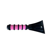 PETEX Eiskratzer 4502 mit Softgriff 25 cm – Robuster Eisschaber für Autoscheiben Pink