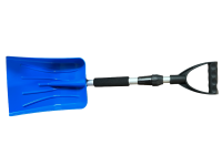 Schneeschieber Schneeschaufel mit Teleskopstiel Blau 46700000