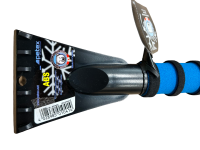 Teleskop-Eiskratzer 80cm -120cm Bürstenkopf 180° verstellbar Blau 46030000