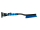 Schneebesen Eiskratzer 4504 Länge 66 cm Blau 45040000
