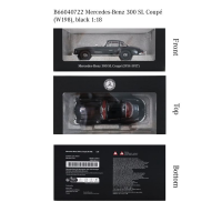 Mercedes-Benz 300 SL Roadster W198 II Modellauto 1:18 B66040722 Silber Classic