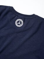 Mercedes-Benz T-Shirt Herren Navy Slim Fit Baumwolle mit...