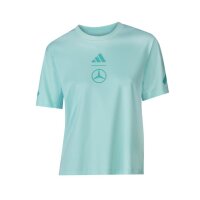 Mercedes-Benz Damen T-Shirt Aqua B67960190 by adidas 100%...