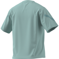Mercedes-Benz Damen T-Shirt Aqua B67960190 by adidas 100% Baumwolle Regular Fit