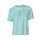Mercedes-Benz Damen T-Shirt Aqua B67960190 by adidas 100% Baumwolle Regular Fit