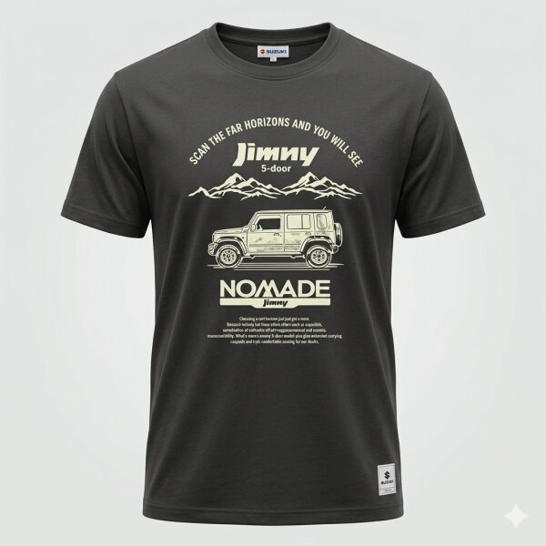 T-Shirt Suzuki Jimny Schwarz XL mit Logo 99000-79NA1-20X