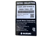 T-Shirt Suzuki Jimny Schwarz XL mit Logo 99000-79NA1-20X