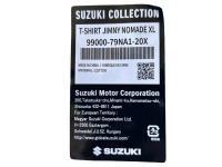 T-Shirt Suzuki Jimny Schwarz XL mit Logo 99000-79NA1-20X