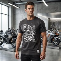 T-Shirt Suzuki Hayabusa Schwarz XL mit Logo 99000-79NA1-15X