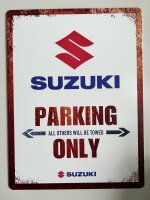 Suzuki Parkschild Parking Platte 99000-79NM0268
