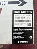 Suzuki Parkschild Parking Platte 99000-79NM0268