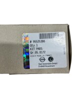 Opel Grandland X Bremsbeläge Bremsbelagsatz hinten 95525386