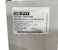Opel Insignia B Bremsbeläge Bremsbelagsatz vorne 1684934580