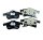 Opel Astra G Meriva B Bremsbeläge Bremsbelagsatz vorne 95514416
