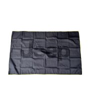 Jeep Sporttuch aus schwarzem Polyester mit Jeep-Logo Maße: 130 x 80 cm