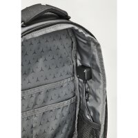 Mercedes-Benz Rucksack schwarz, Polyamid (recycelt) / Polyester, Samsonite