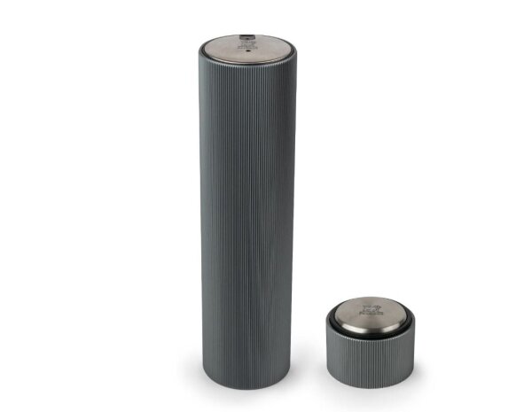 Elektrischer Korkenzieher in Grau mit Aluminiumgehäuse und automatischer Funktion PEU26-TBC-ELE